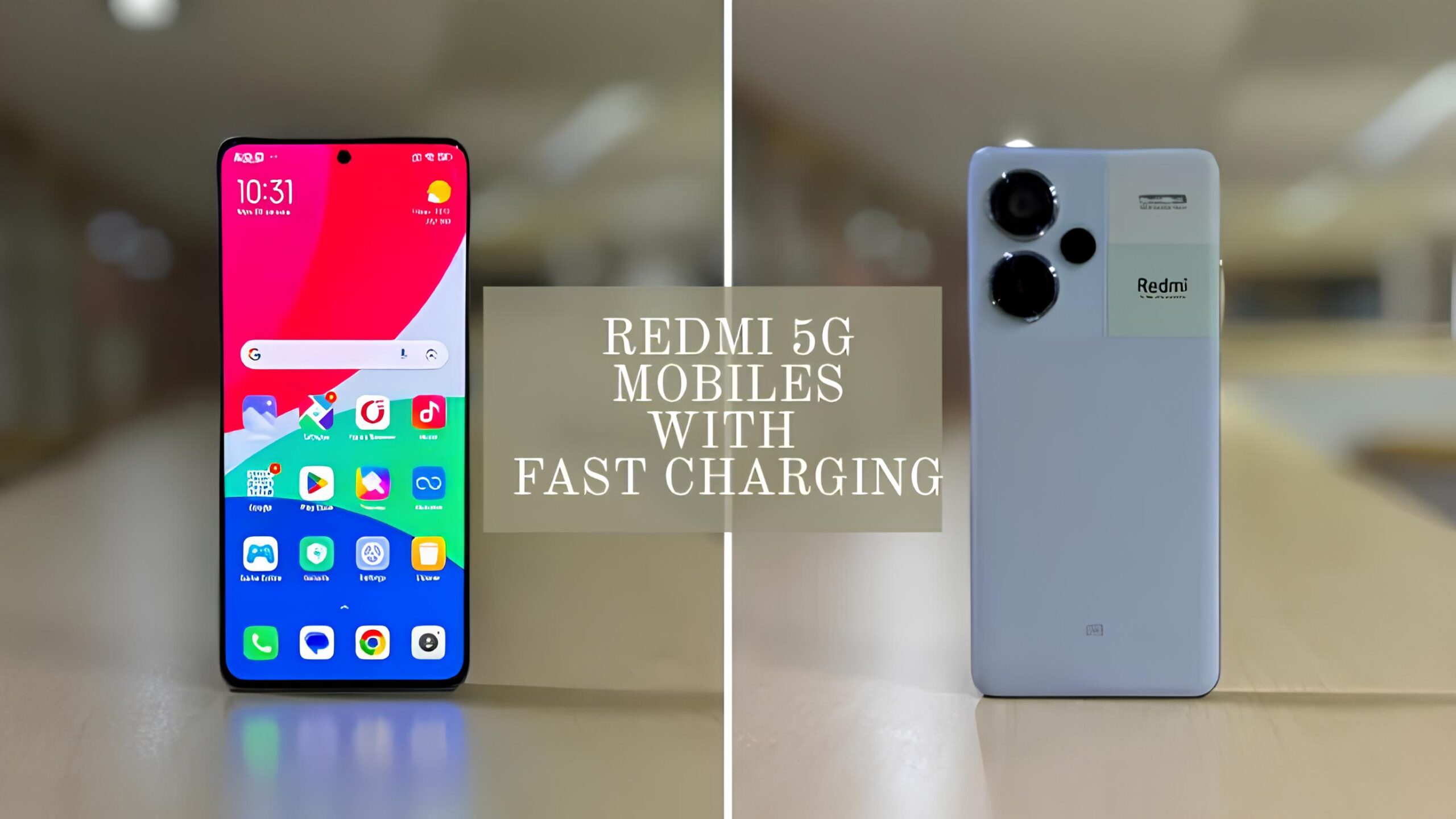 Redmi 5G mobile under 15000 with Fast Charging