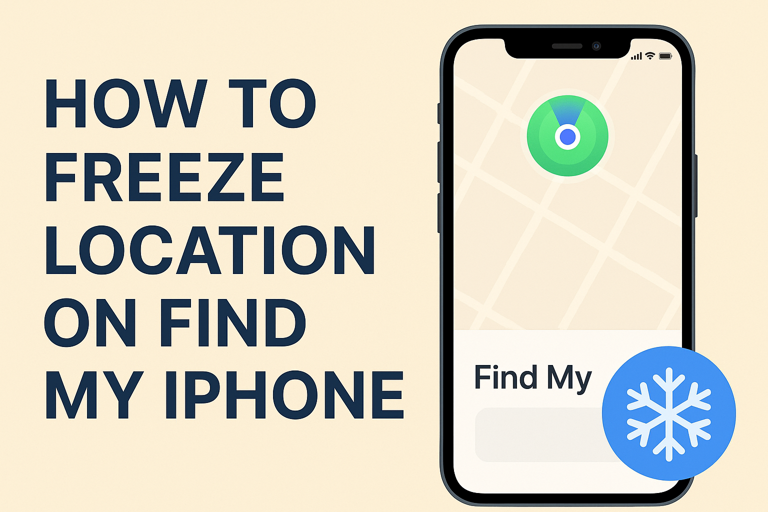 How to Freeze Location on Find My iPhone